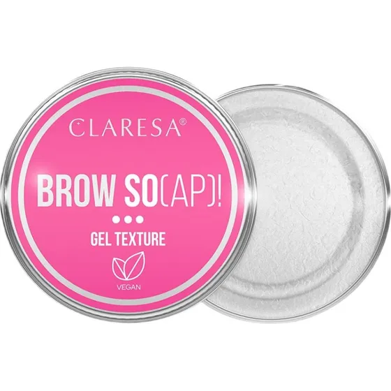 Claresa Brow Soap mydełko do stylizacji brwi 30ml Transparent