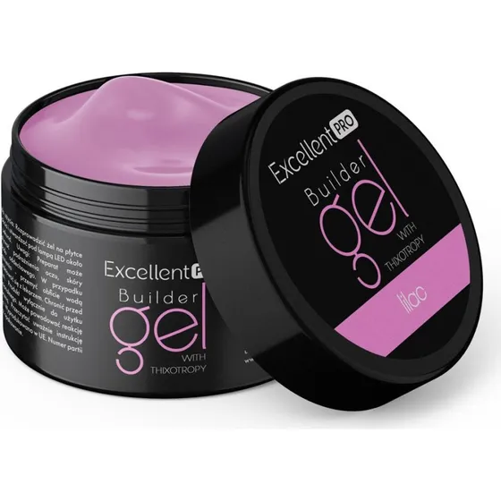 Excellent PRO Builder Gel Thixotropy Lilac 15g
