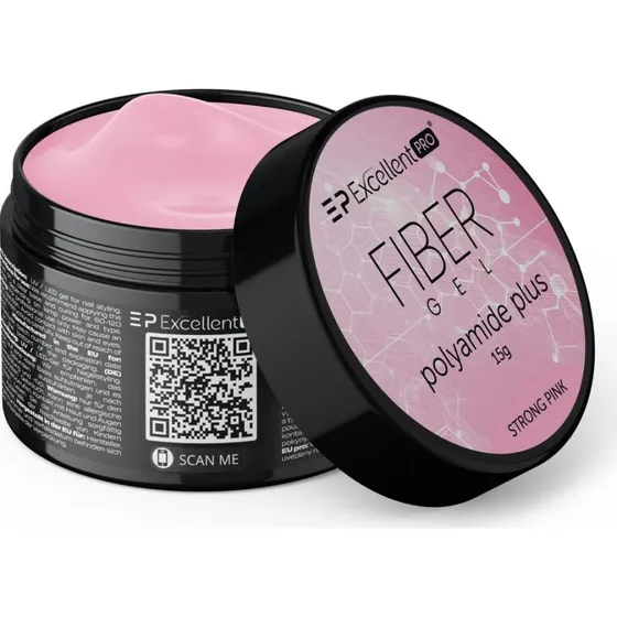 Excellent PRO Fiber Gel Polyamide Plus Strong Pink 15g