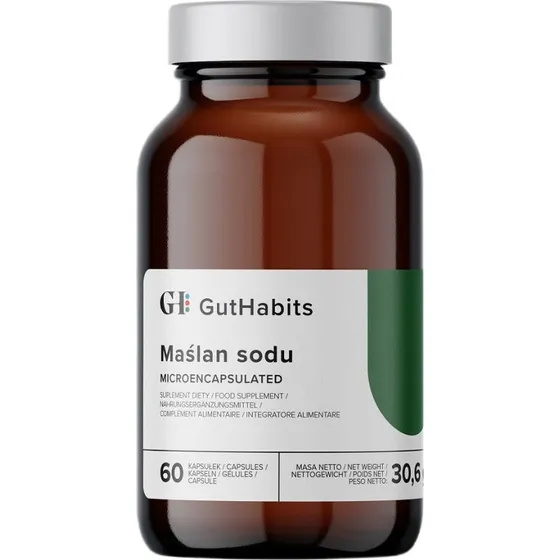 GutHabits Maślan sodu 60 kapsułek