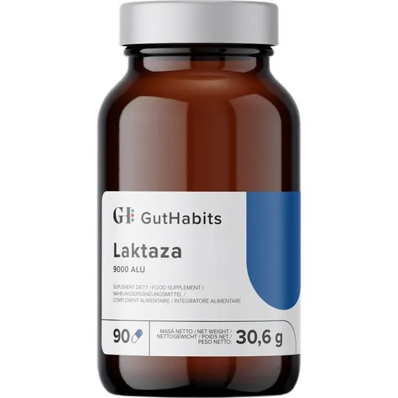 GutHabits Laktaza 9000 ALU, 90 kapsułek