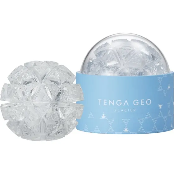 TENGA Geo Glacier – elastyczny masturbator wielokrotnego użytku