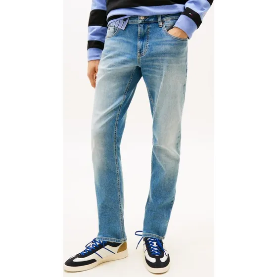 Tommy Jeans Dżinsy Scanton Slim Fit Niebieskie