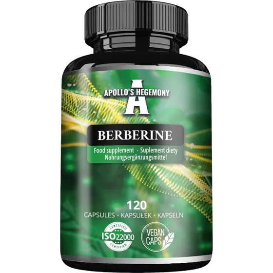 Apollo's Hegemony Berberine 120 kapsułek