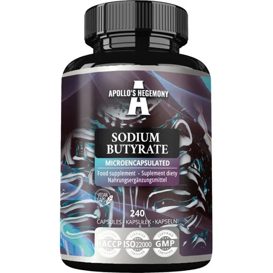 Apollo's Hegemony Sodium Butyrate 240 kapsułek