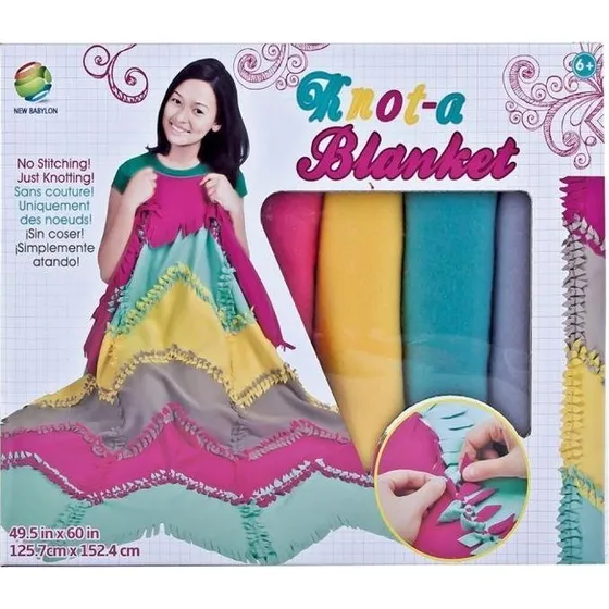 Kreatywny Zestaw DIY: Pluszowy Kocyk do Szycia Patchwork