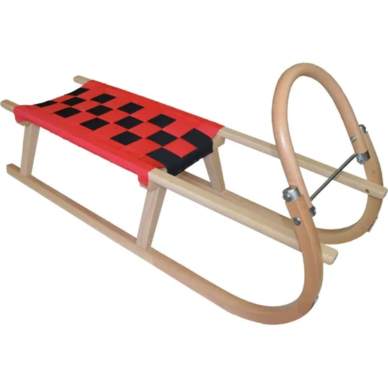 inSPORTline Sulov Tatra Sanki drewniane bukowe, 90 kg, wodoodporne siedzisko