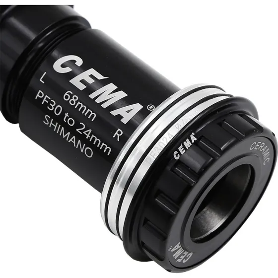 CEMA PF30 Interlock Ceramic Shimano 68/73x46mm Czarny