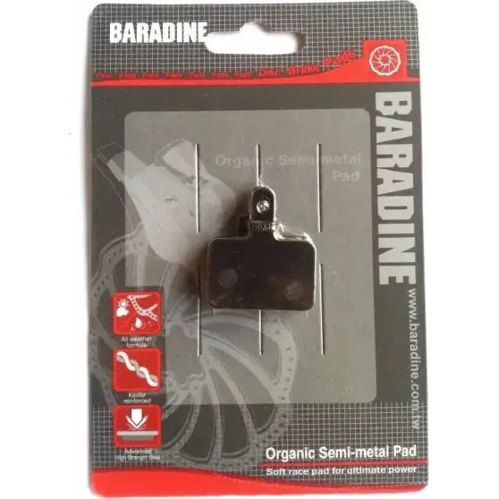 Baradine DS-10+SP-10  Okadziny hamulcowe spiekane 26x1,75