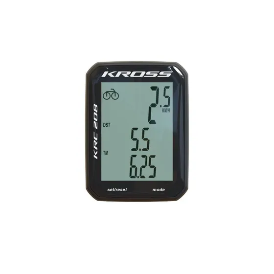 Kross KRC 208 Licznik Rowerowy Przewodowy 8 Funkcji