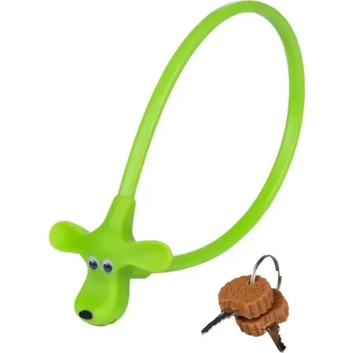 Kellys Kiddy Zamek Kablowy z Powok Silikonow, Neonowy