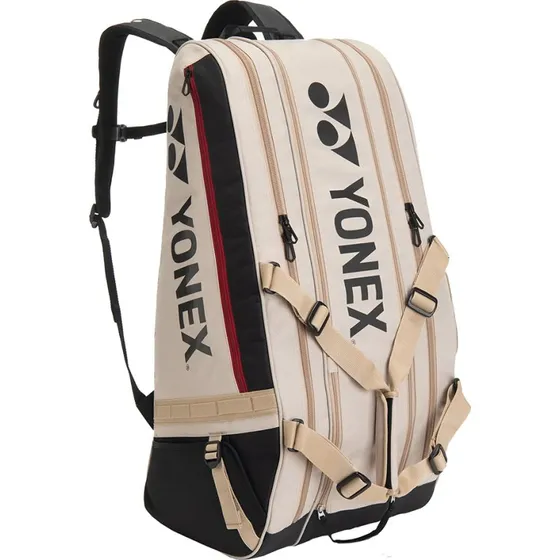Yonex Gearlogic Racquet Bag 9 Beige – torba na 9 rakiet