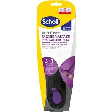 Scholl In-Balance 3 w 1 Wkadki Ortopedyczne L 42,545 cm