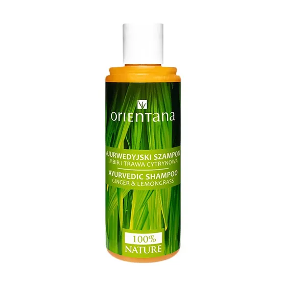 Orientana Ajurwedyjski Szampon Imbir i Trawa Cytrynowa 210 ml