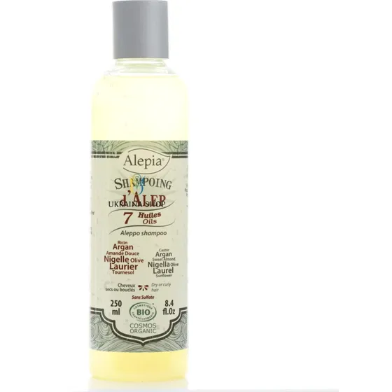 Alepia Szampon z 7 Olejami 100% Naturalny 250ml