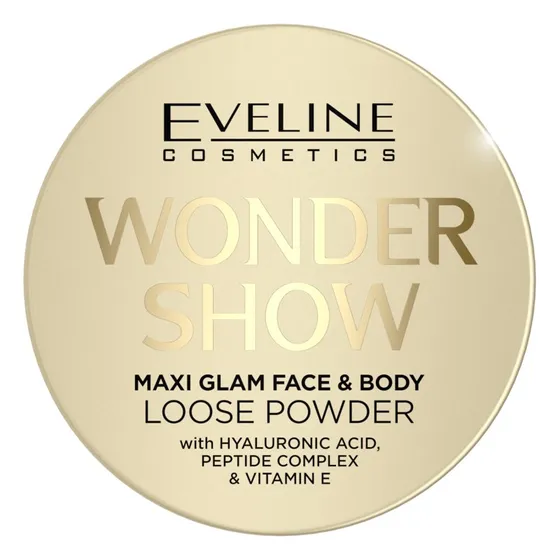 Eveline Wonder Show Maxi Glam Puder Sypki Rozświetlający 6g