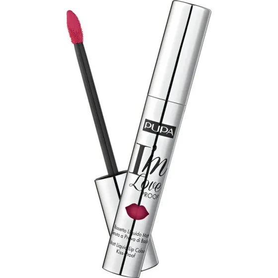 Pupa I'm Loveproof Matowa Pomadka w Pynie Kiss Me Red 5ml