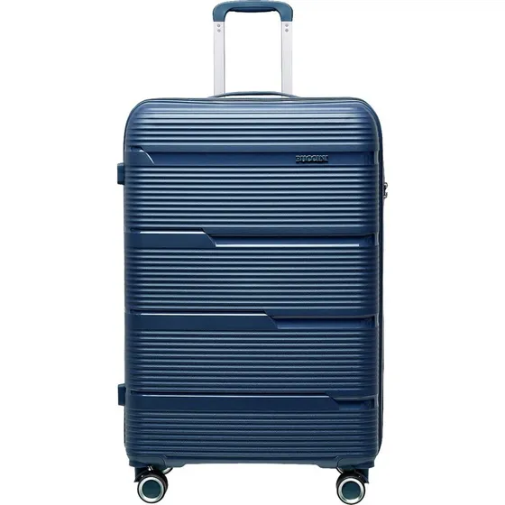 Puccini Casablanca PP023A 7A Granatowa Walizka Twarda XXL