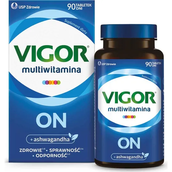 Vigor Multiwitamina ON, 90 tabletter for mænd