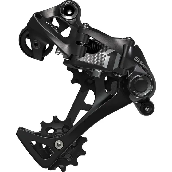 SRAM X1 Type 2.1 Przerzutka Tylna 11-rz, Czarna, Dugi Wzek