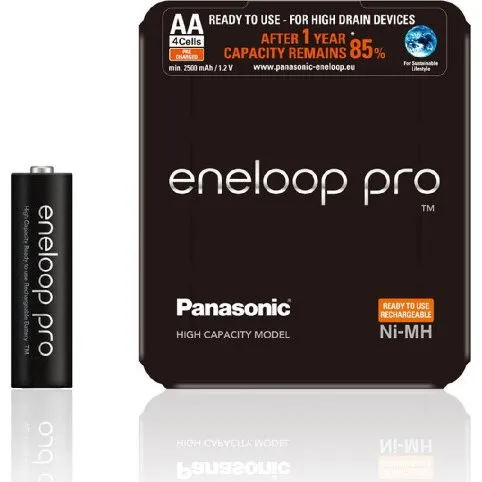 Panasonic Eneloop PRO AA 2500mAh 4 sztuki