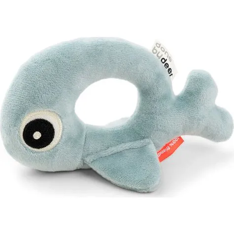 Done By Deer Grzechotka Wally Blue 11,5 x 15 cm