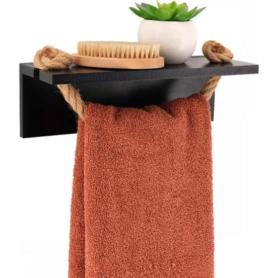 Sailor Wieszak na rczniki akacja czarny z pk