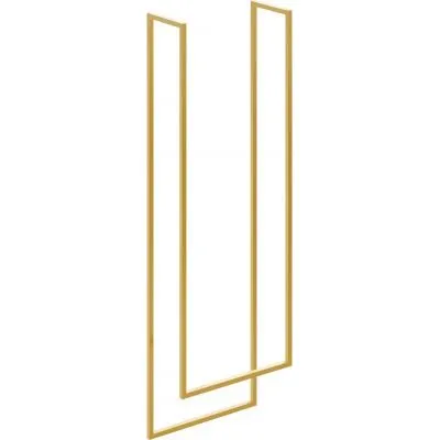 Baltica Design WIDAR GOLD wieszak na rczniki 40x20x110 cm