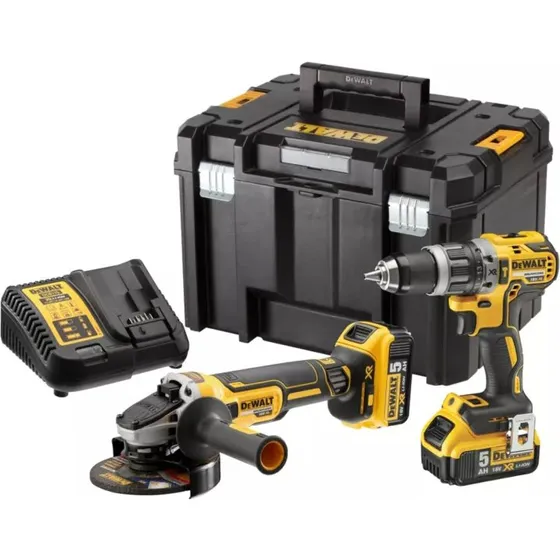 DeWALT DCK2080P2T Zestaw 2x18V 5,0Ah + TSTAK