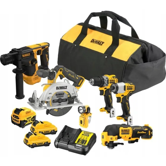 DeWalt Zestaw Elektronarzędzi 11-elementowy 12V DCK611P1D2-QW