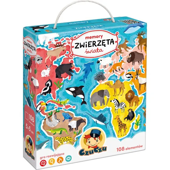 CzuCzu Memory Zwierzęta świata 3+