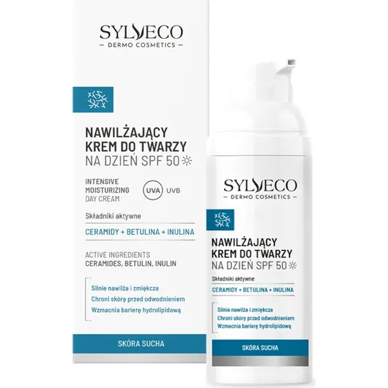 Sylveco Dermo Skra Sucha SPF50, 50 ml