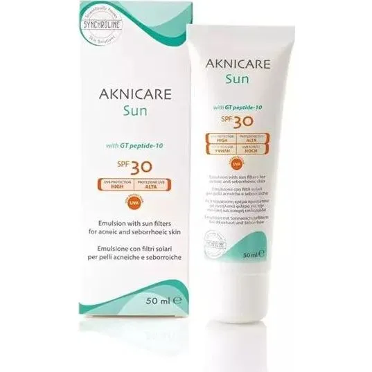 Synchroline Aknicare Sun SPF30 Emulsja 50 ml