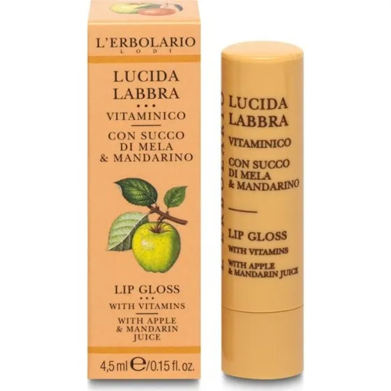 L'Erbolario Byszczyk do ust z witaminami 4,5 ml