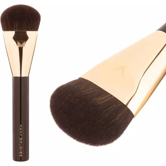 Many Brushes Chocolate MBC-02, pędzel do podkładu i konturowania