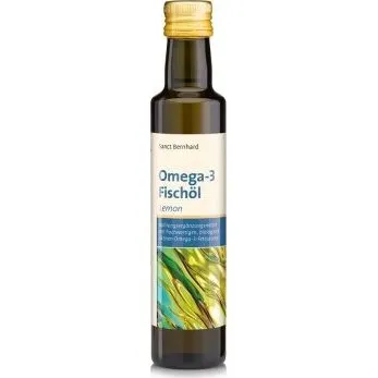 KRAUTERHAUS SANCT BERNHARD Olej Rybny Omega-3 Cytrynowy 250 ml