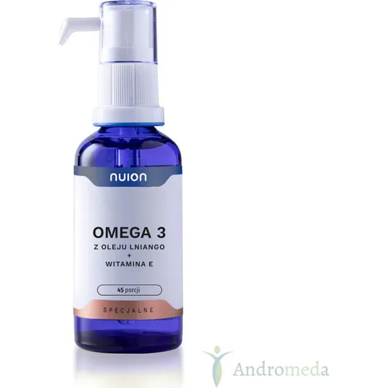 Puromedica NUION Omega 3 w Pynie 50 ml + Witamina E