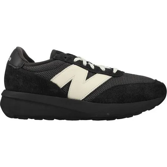 New Balance 370 Męskie Sneakersy Zamszowe Czarny U370AJ