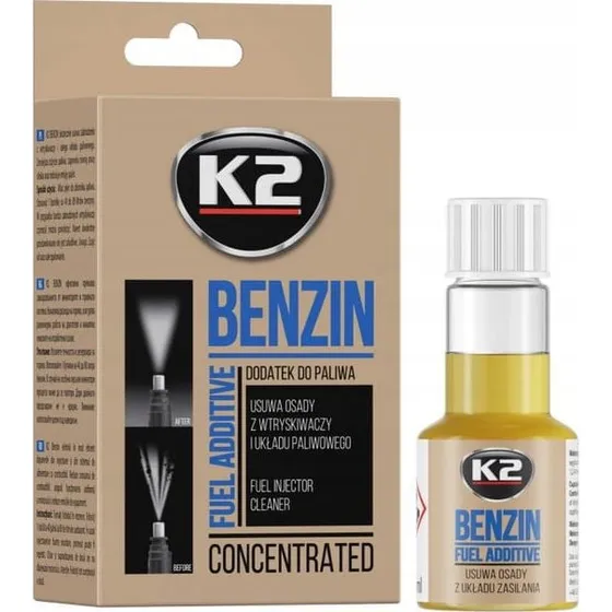 K2 BENZIN Dodatek do benzyny 50 ml