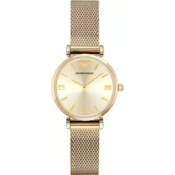 Emporio Armani Gianni AR1957 Zegarek Damski Zoty