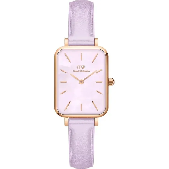 Daniel Wellington Zegarek Damski Quadro Lavender Mop 20mm DW00100637