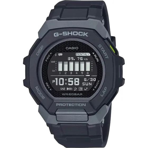 Casio G-Shock GBD-300-7ER Mski Zegarek Biay Gumowy
