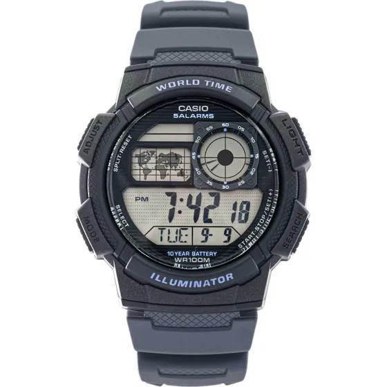 Casio Collection AE-1000W-4AV Zegarek Męski Cyfrowy Czarny