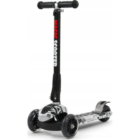 Milly Mally Magic Scooter Hulajnoga trjkoowa ze wieccymi koami