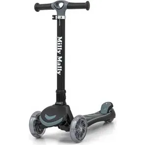 Milly Mally Boogie Scooter Black 3-kolowy