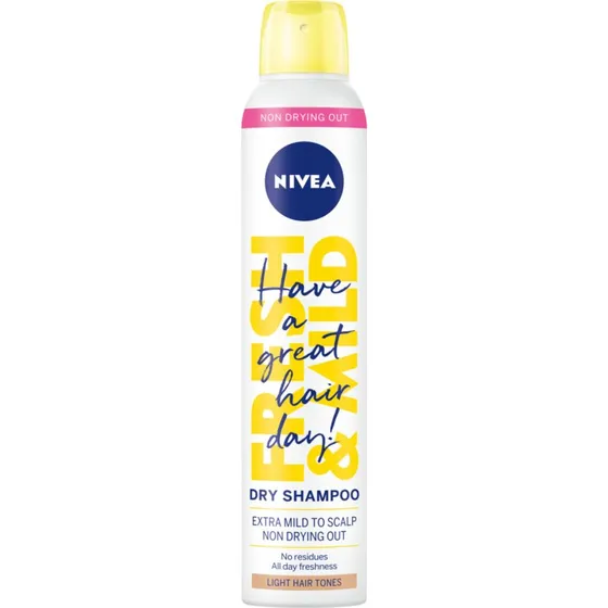 Nivea Fresh & Mild Suchy Szampon Do Jasnych Włosów 200 ml