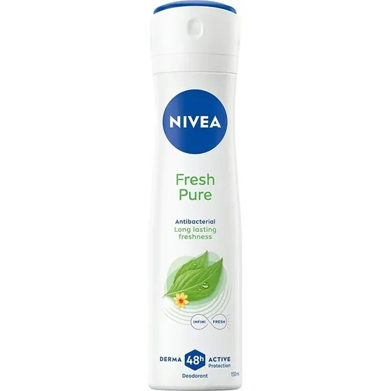 NIVEA Dezodorant Damski Fresh Pure 0% 150ml