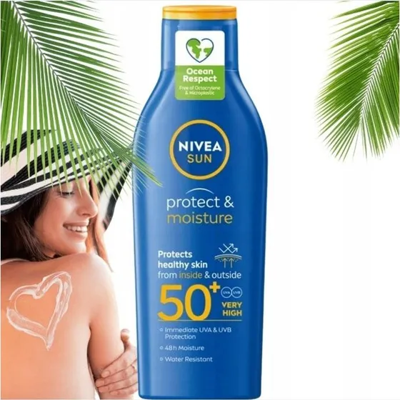 NIVEA SUN Balsam SPF 50+ Wodoodporny 200ml