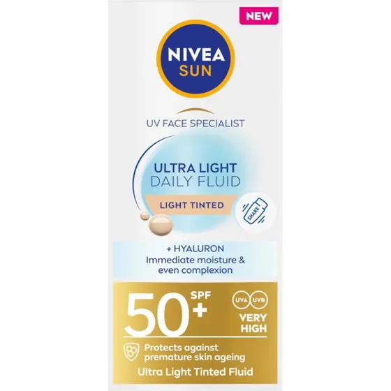 NIVEA SUN UV Face Specialist Ultra Light Fluid SPF50+ 40 ml