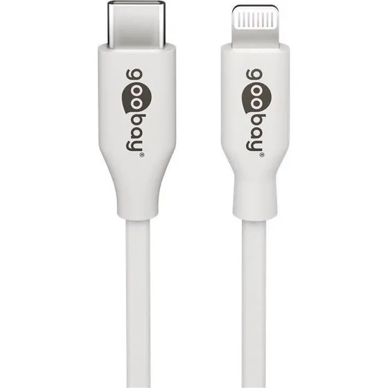 Goobay Kabel USB-C do Lightning 1m Biały